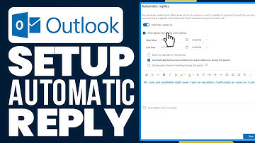 How To Setup Outlook Automatic Reply In 2025 | Complete Tutorial Step By Step