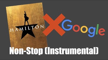 Non Stop Instrumental but every word is a Google image (Hamilton)