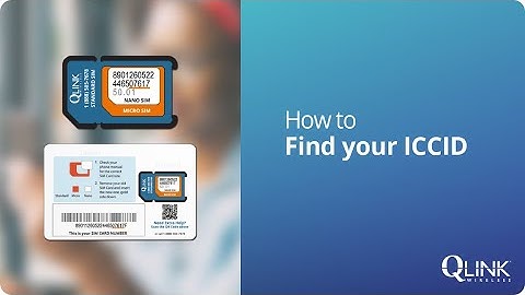 How to Find your ICCID | Q Link Wireless