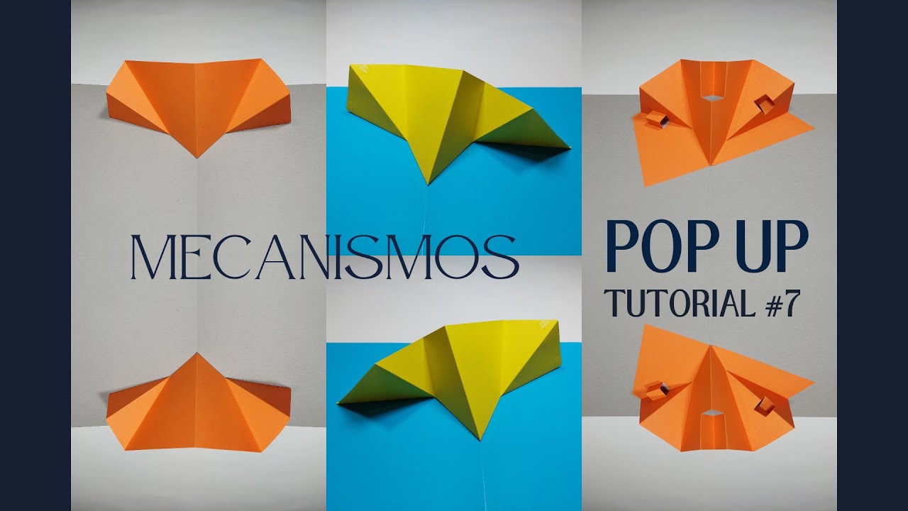 POP UP - Mecanismos Básicos - Pliegues en M (Tutorial)