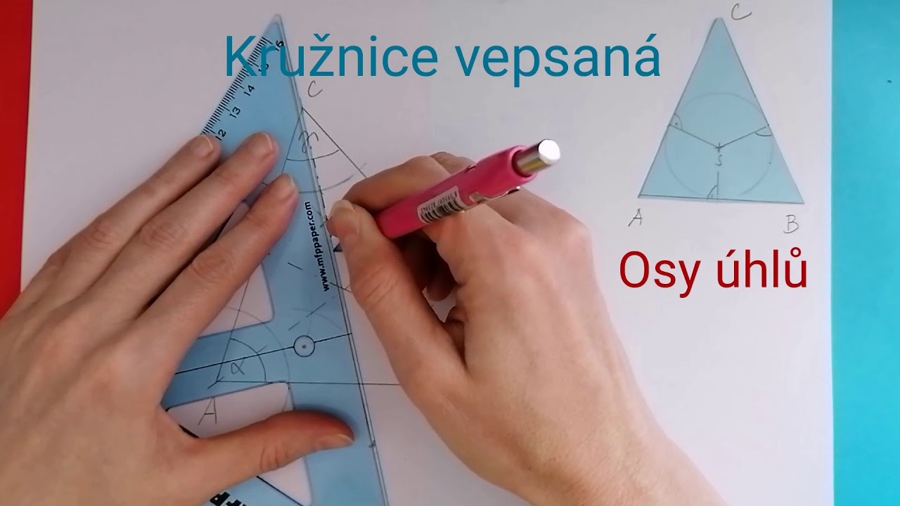 Kružnice vepsaná trojúhelníku