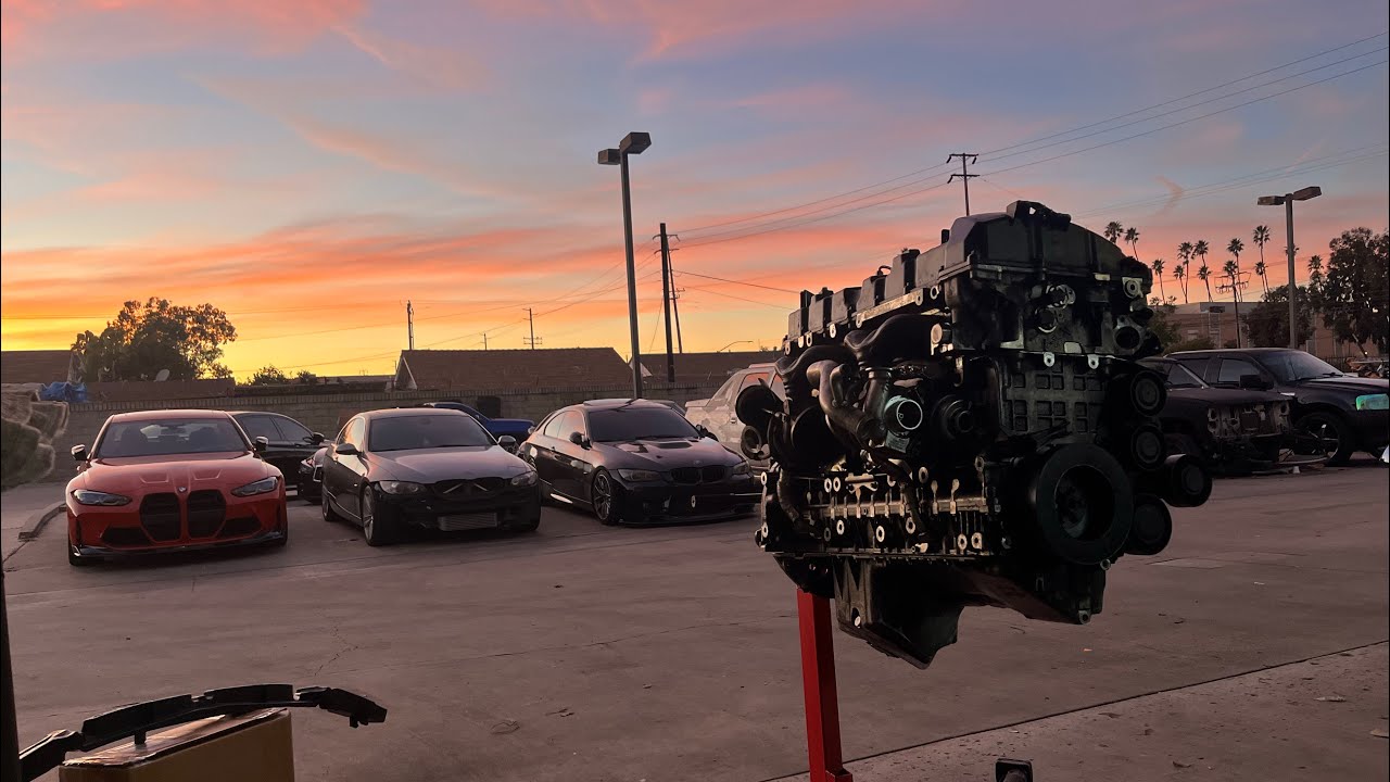 NEW MOTOR FOR MY N54 !! - YouTube