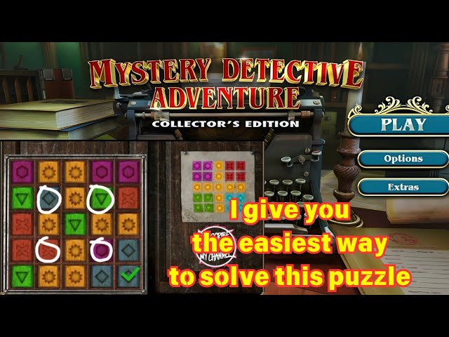 Mystery Detective Adventure Case 3#puzzle - YouTube