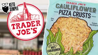 Trader Joe's Cauliflower Pizza Crust - Fresh, Ready to Eat! #Keto #Clean #Keto #PIzza
