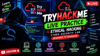 Nmap Live Tutorial 🔥 TryHackMe | Network Scanning for Beginners 2026