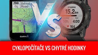 SOUBOJ: Cyklopočítače vs. Chytré hodinky