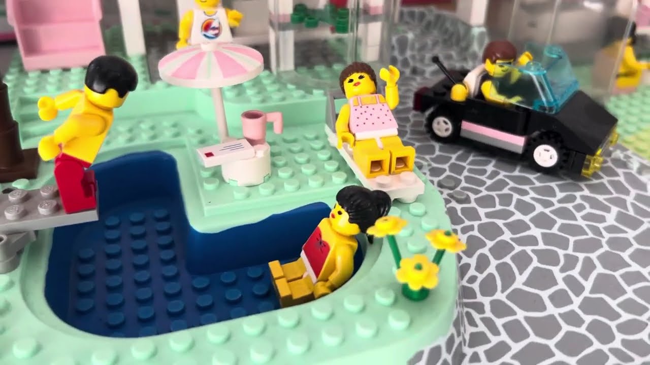 All my Lego Paradisa sets (6401, 6402, 6403, 6405, 6409, 6411, 6416, 6419, 6547)