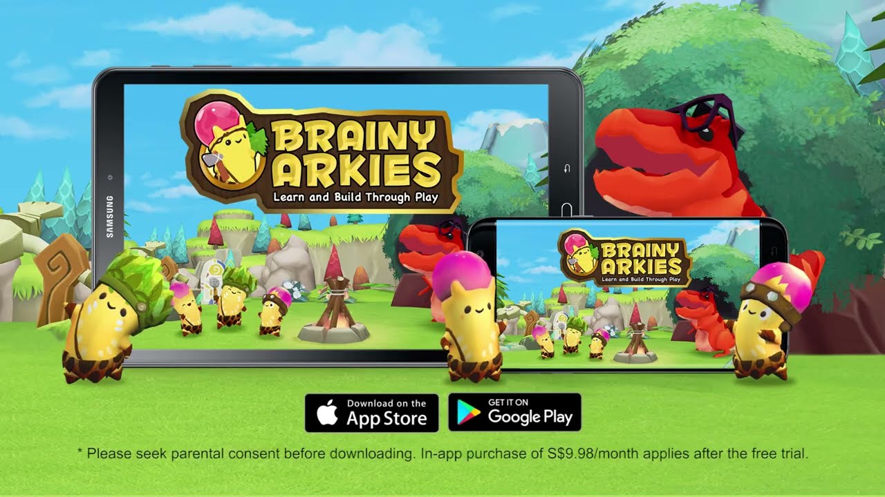 Brainy Arkies_Game Ad