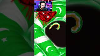 Tiny India Vs Biggest Red Cat in Wormzilla.io | Ali Gaming | #shorts