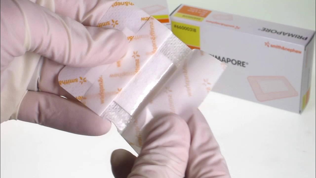 Smith and Nephew Primapore Wound Dressing YouTube