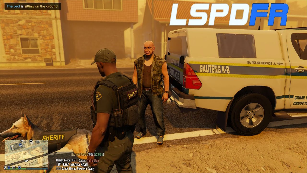 GTA5 Lspdfr l Sheriff Patrol In A Sandstorm l Ep16 l #lspdfr  #gta5