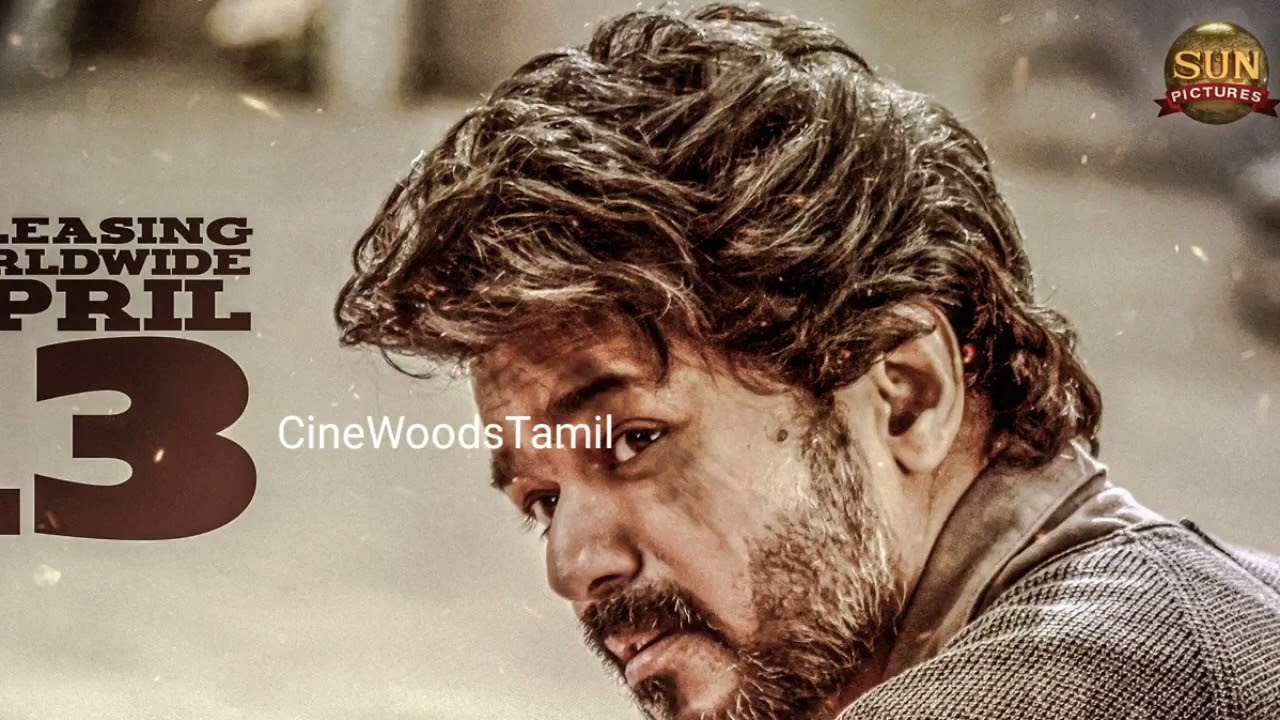 Beast Release Date Official Poster | Thalapathy Vijay | Sun Picture