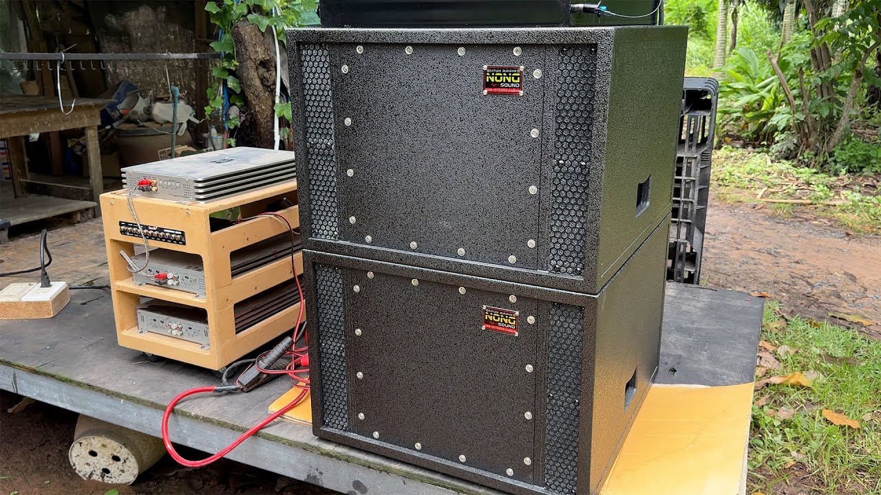 ทดสอบๆ!!! ตู้ลำโพงซับเบส 10 นิ้ว กลาง 8 นิ้ว ใส่ดอกรถยนต์