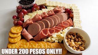 BUDGET- FRIENDLY CHARCUTERIE BOARD | GRAZING PLATTER PINOY STYLE E80