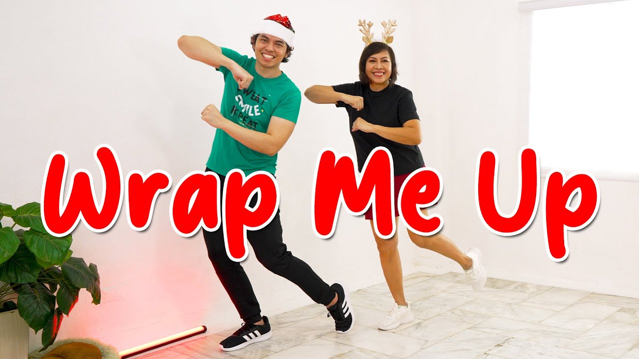 WRAP ME UP - Jimmy Fallon and Meghan Trainor • Christmas Dance Workout ...