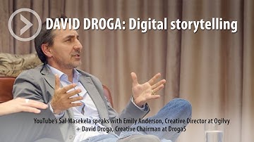 DAVID DROGA: Digital storytelling