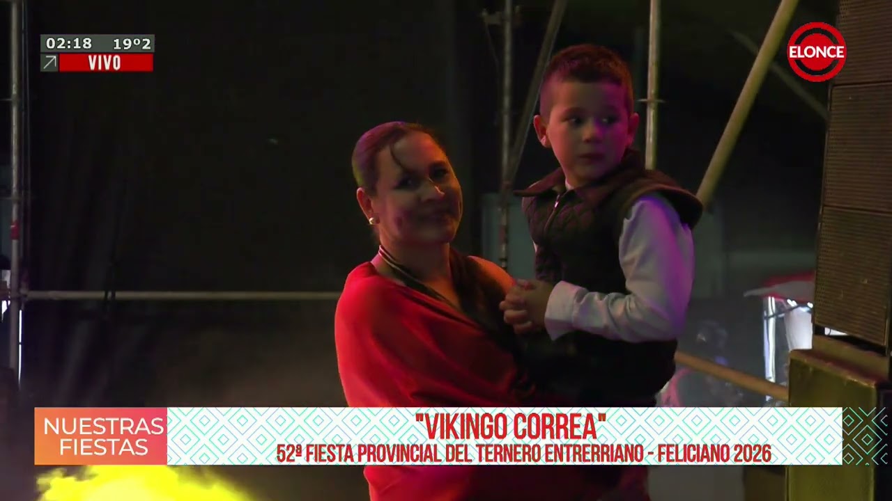 52ª Fiesta Provincial del Ternero Entrerriano Feliciano 2026 - Vikingo Correa