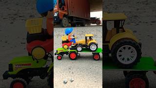 Unboxing sonalika Tractor Trolley &amp; Farm Die-Cast model Testing Review