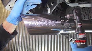 This video show how to install an mbrp cat back exhaust on a 2017,
5.7l flex fuel toyota tundra. if we can help with or any other
off-road product for t...