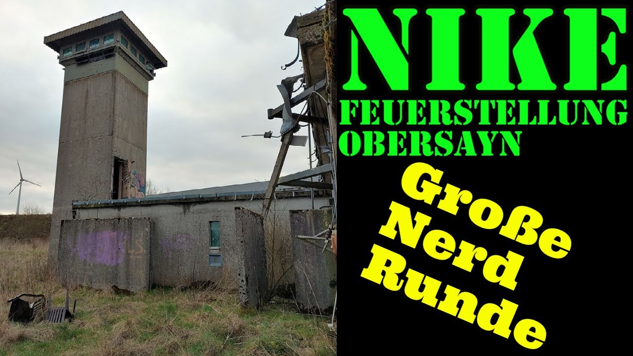 Nike Stellung Obersayn Bundeswehr Flugabwehr Cold war kalter Krieg Rakete Bunker