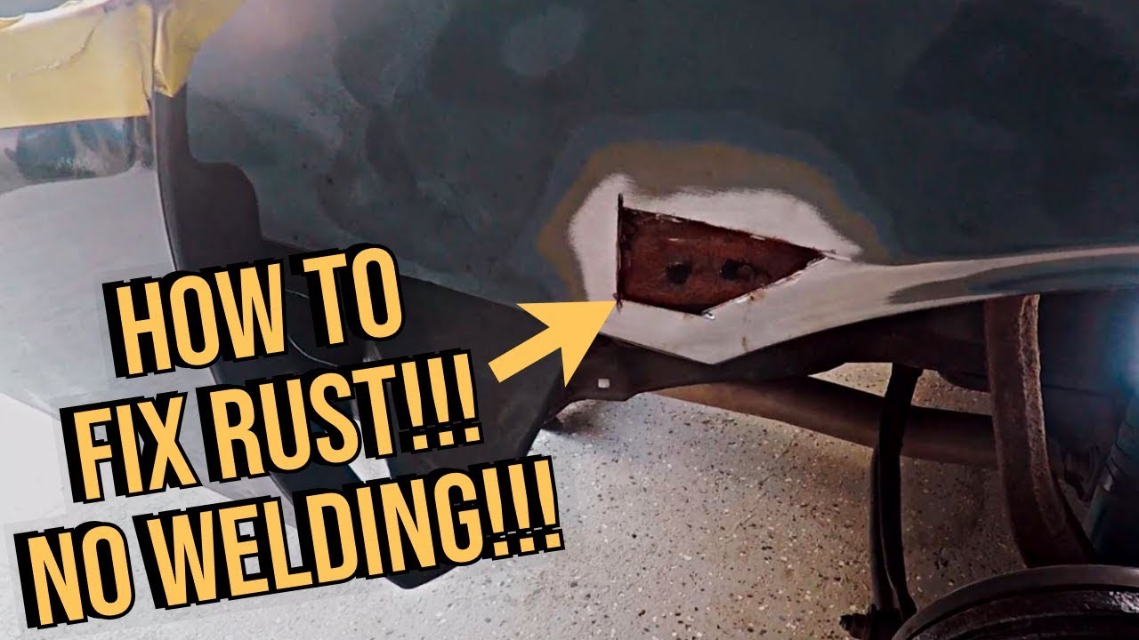 Fixing Rusted Quarter on my Turbo Accord YouTube