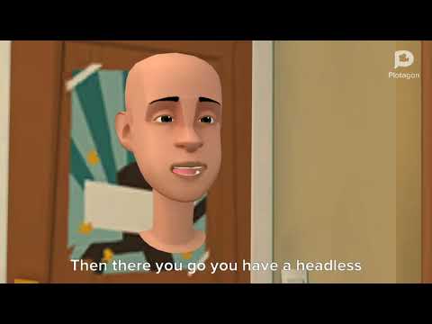 How to do the headless glitch in plotagon