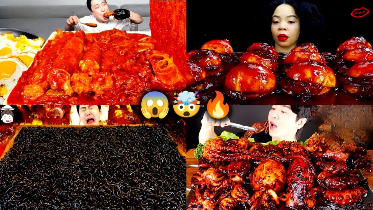 Ultimate 2 Hour ASMR Mukbang Compilation 😱🔥 | Spicy, Crunchy & Extreme Eating