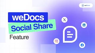 How to Enable Social Share Feature in weDocs to Boost Documentation Engagement
