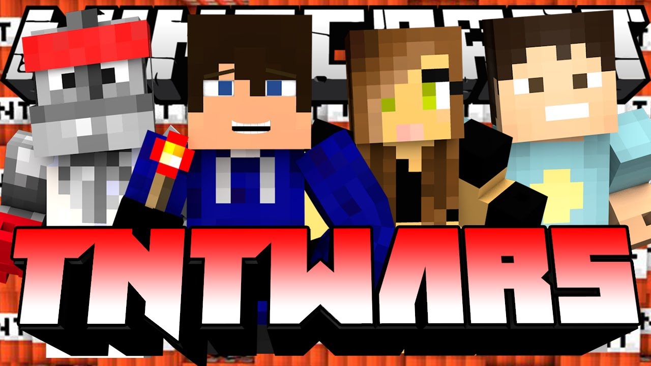 Minecraft: MODDED TNT WARS (MORE TNT MOD) w/ Dylan, Kricken, SteelSaint, and Canadiafries! gaming logo