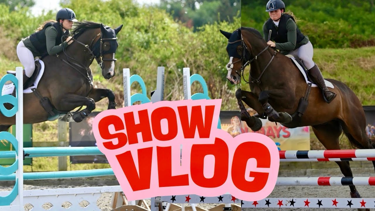 SHOWJUMPING VLOG !! FLEUR & REX 
