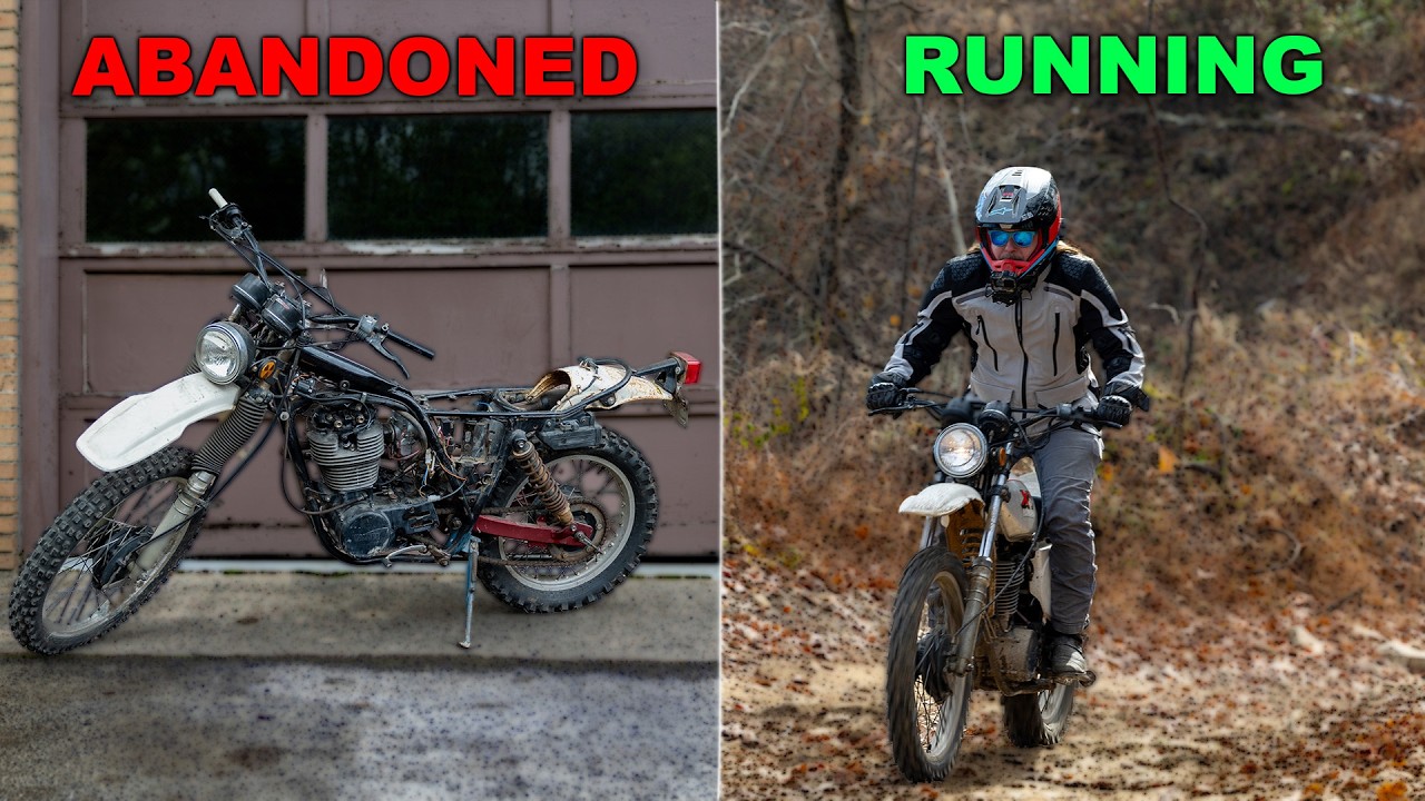 Переживет ли этот заброшенный Yamaha XT500 1979 года первую поездку?