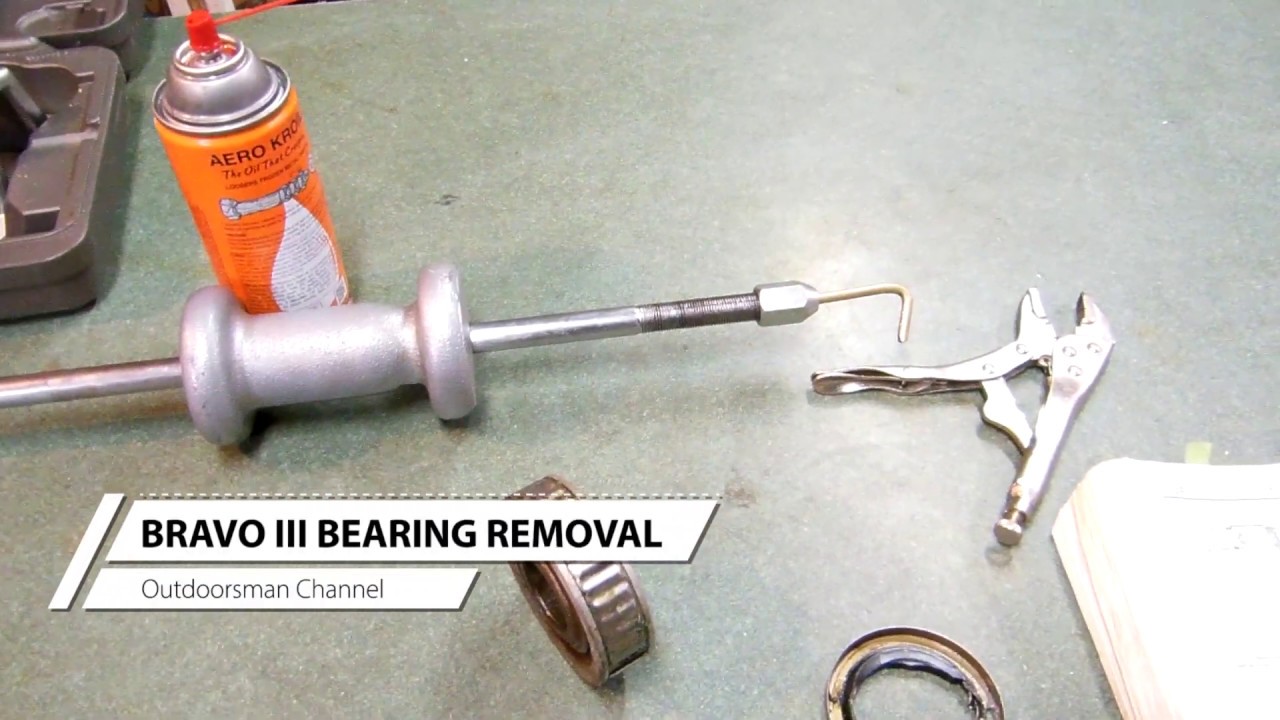 Bravo III Gimbal Bearing / Oil Seal Removal YouTube