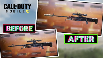 @ATOMICSAM ZRG 20mm Sniper Loadout | Best Sniper of BR #codmobile #shorts