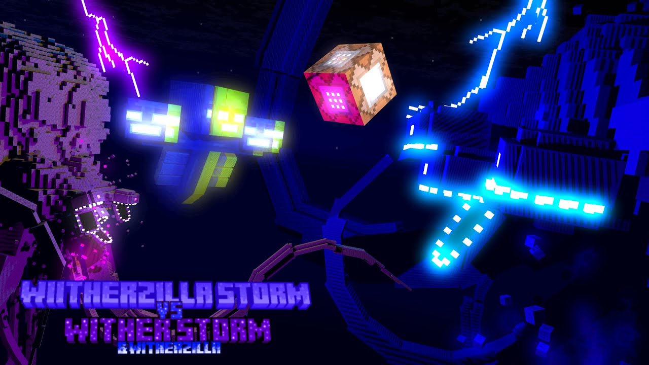 Witherzilla Storm V.S. Wither Storm & Witherzilla (MINI-MOVIE)