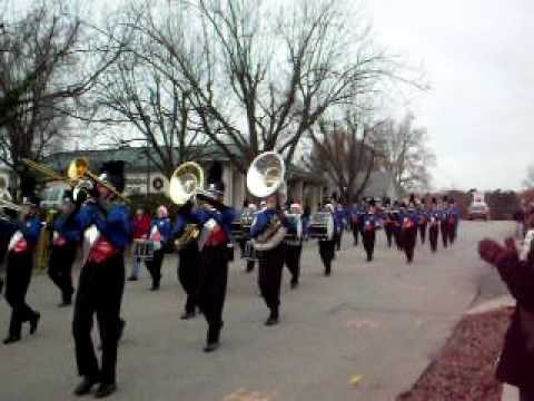 Wake Forest Rolesville High School Marching Band Wake Forest Christmas Parade 2009