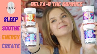 DELTA-8 THC Gummy Review Nimo Nutrition