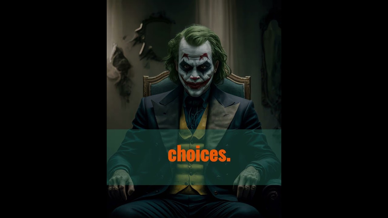 The Joker Within: Unveiling the Hidden Self 