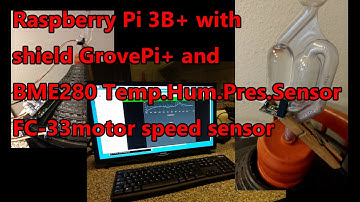 Bubble Counting with Raspberry+NODE-RED+Python+BME280+FC33