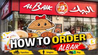 How to Order Albaik 🍗 (Saudi Dialect) | كيف تطلب بسهولة من البيك