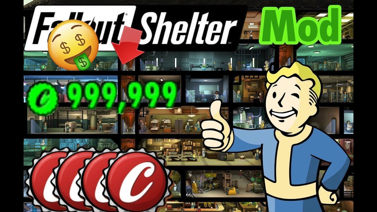 Como tener dinero,cajas y mas gratis en fallout shelter YouTube
