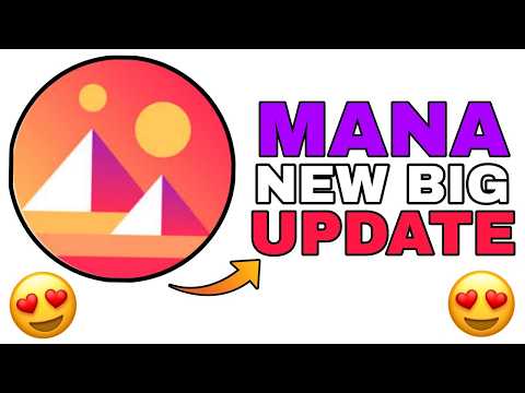 Mana ( Decentraland) Coin New Big Update 😍 | Mana Coin Price Prediction | Mana Crypto