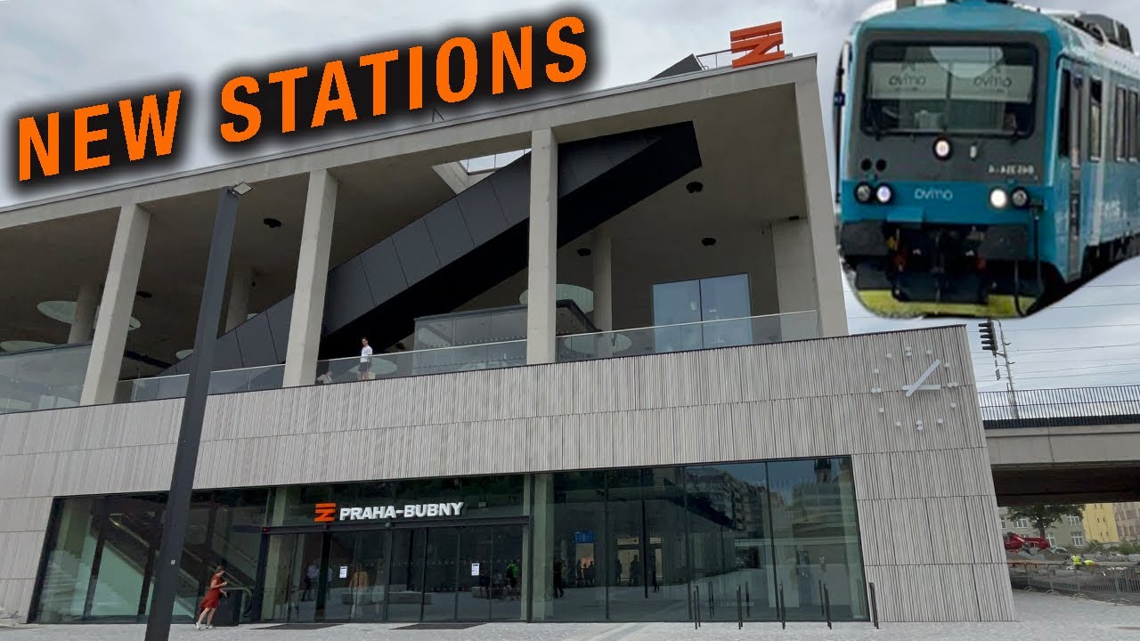 Inside Prague's Two NEW Train Stations