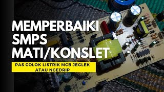 Smpspsu Konsletjeglek Saat Colok Listrik Psusmps Mati