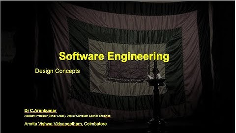 Software Design concepts