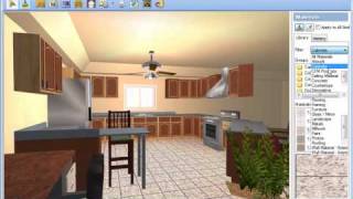 HGTV Home Design Software - Working With The Materials Paintbrush