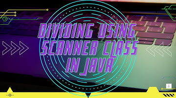 Dividing two numbers using scanner class|Java Learning|BlueJ