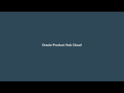 Vídeo: O que é a nuvem Oracle Product Hub?