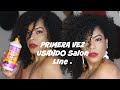 USANDO PRODUCTOS  BRASILEÑO POR PRIMERA VEZ- SALON LINE