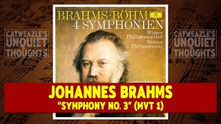 Johannes Brahms: "Symphony No. 3 - Movement 1" (1976) {Karl Böhm}