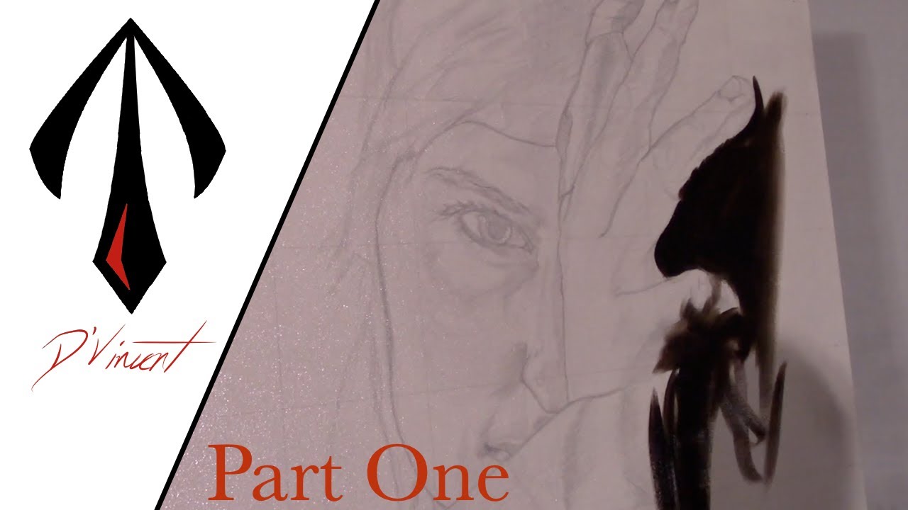 Creating the Underpainting from Metal-point to Color Layer in "Flemish" Painting style.